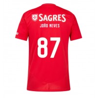 Benfica Joao Neves #87 Replica Home Shirt 2024-25 Short Sleeve